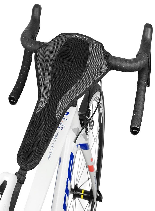 Thinvik Bike Sweat Guard & Frame Protector Cover - Sweat Absorb, Prevent Corrosion - Cycling Trainer Protector Accessory - Single - Image 1