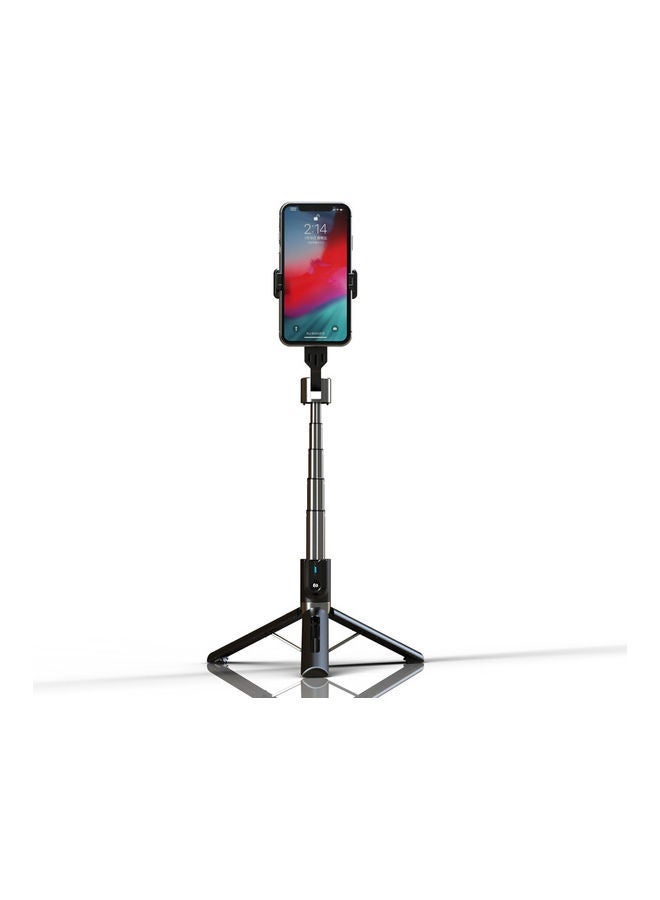 NIBEMINENT Replaceable Charging Rremote Control Bluetooth Selfie Stick Black  - Image 4