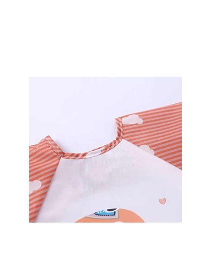 3 Pack Long Sleeve Bibs, Waterproof Full Sleeve Bib for Baby Infant Toddler 6-36 Months  - Image 3