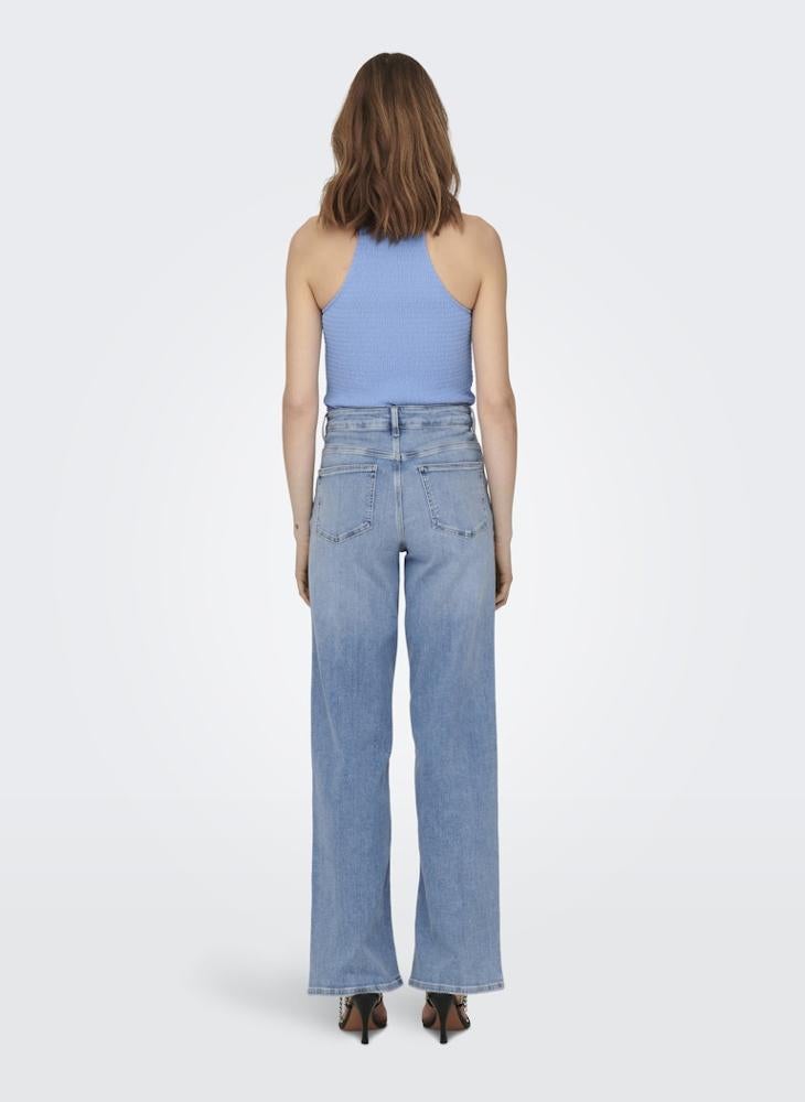 ONLY High Waisted Wide Leg Fit Jeans  - Image 2