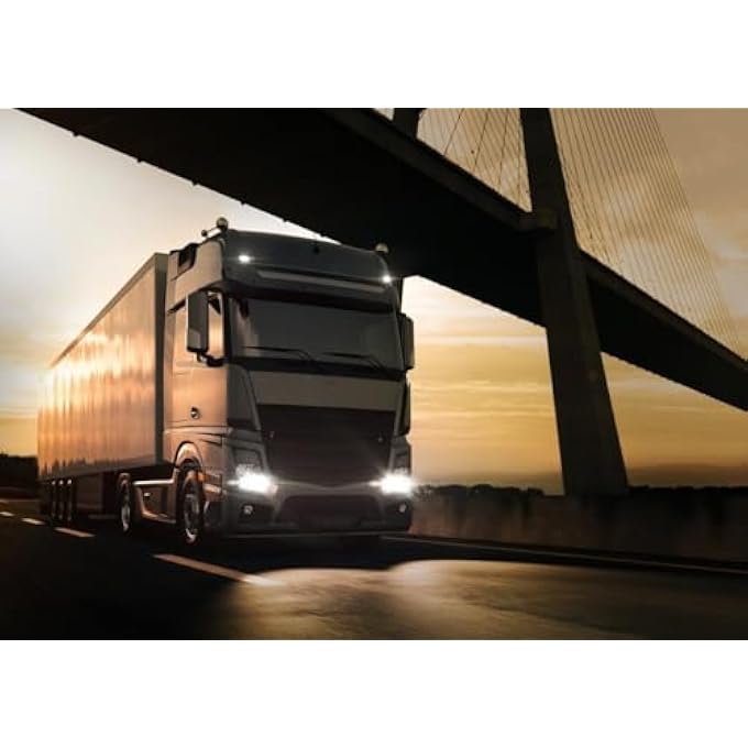 أوسرام P145S H1 Truckstar Pro 100 Mehr Licht Car Light Bulb With Hard Cover Box 24V 70W - Image 4