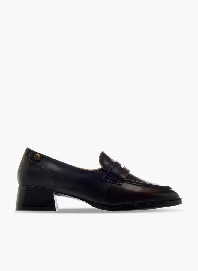 DUCHINI Women Block Heel Loafers