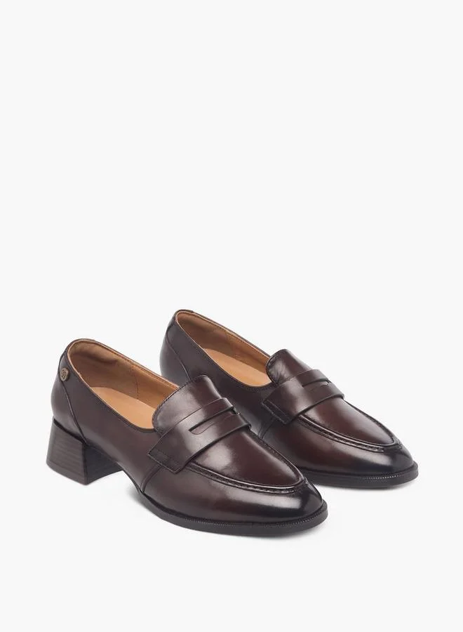دوتشيني Women Block Heel Loafers