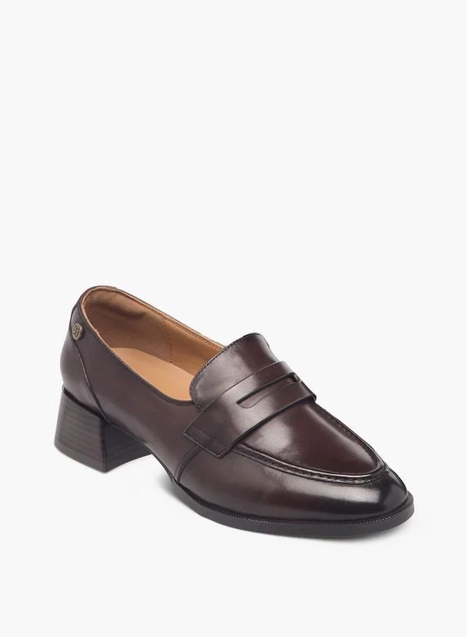 دوتشيني Women Block Heel Loafers