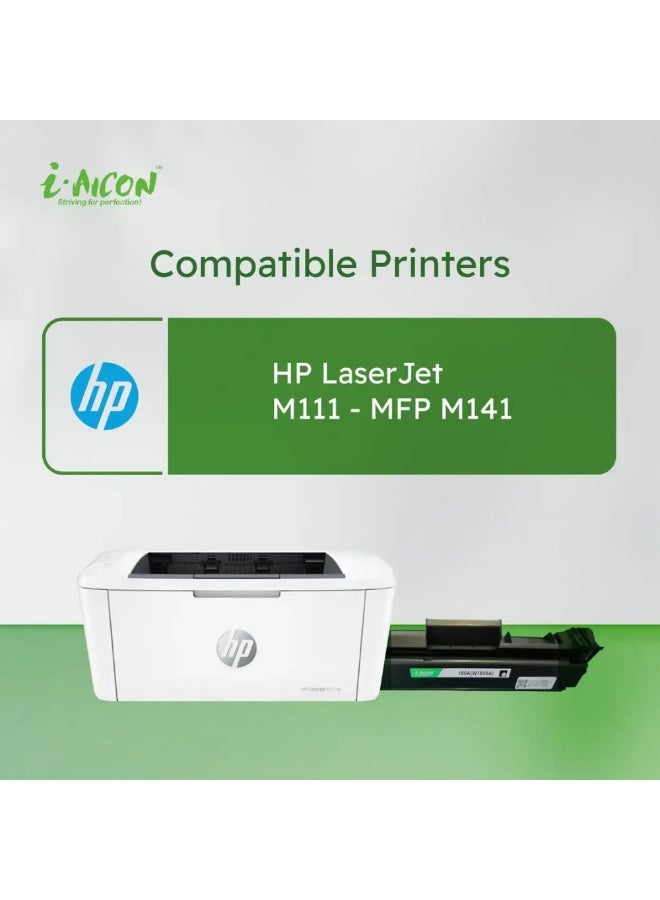 i-AICON Compatible Laser Toner Cartridge W1500A 150A Black 1000 Page Yield M111 M141 - Image 5