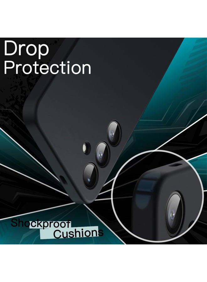 Jetech Slim Fit Case for Samsung Galaxy S24 5G, Camera Lens Full Protection, Soft TPU Thin Protective Phone Cover with Matte Finish, Shockproof (Black) - Image 4