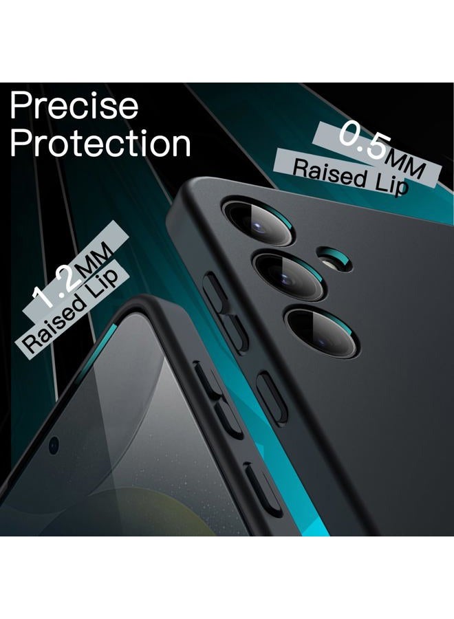 Jetech Slim Fit Case for Samsung Galaxy S24 5G, Camera Lens Full Protection, Soft TPU Thin Protective Phone Cover with Matte Finish, Shockproof (Black) - Image 5