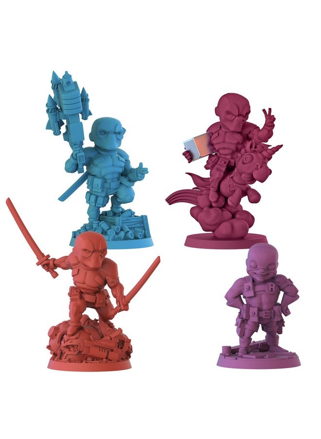 CMON - Cmon Marvel United Deadpool Expansion Tabletop Miniatures Game Strategy Game Cooperative Game For Adults And Kids Ages 14+ 14 Players Average Playtime 40 Minutes Made By Cmon - Image 1