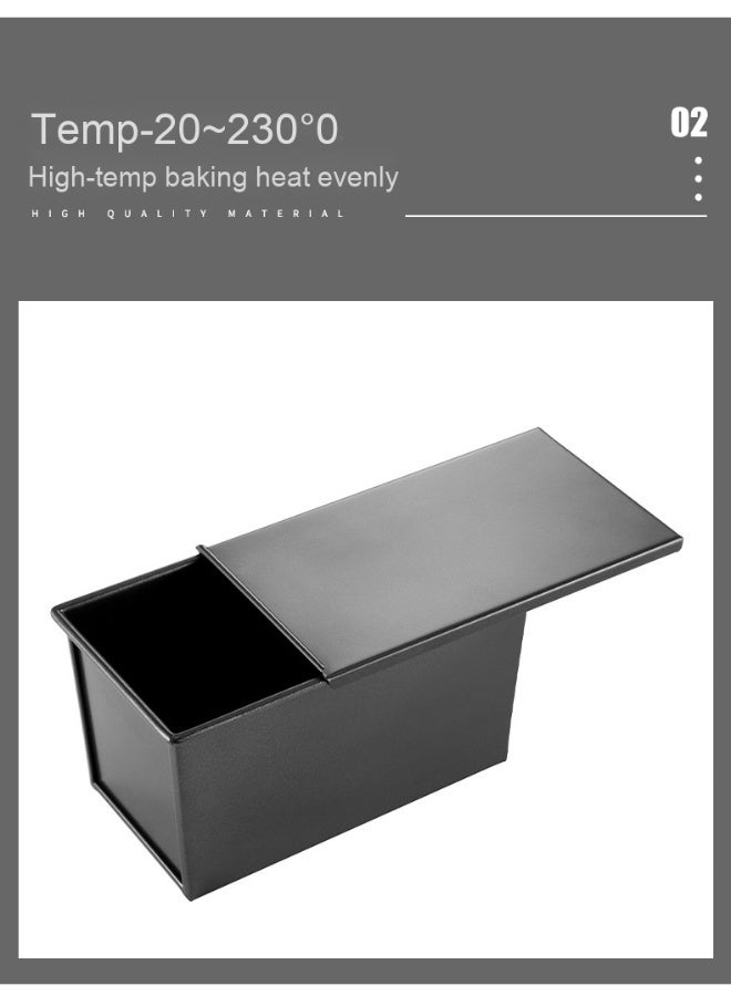 chefmade Black Non-Stick Rectangular Cake Baking Mold - Image 3