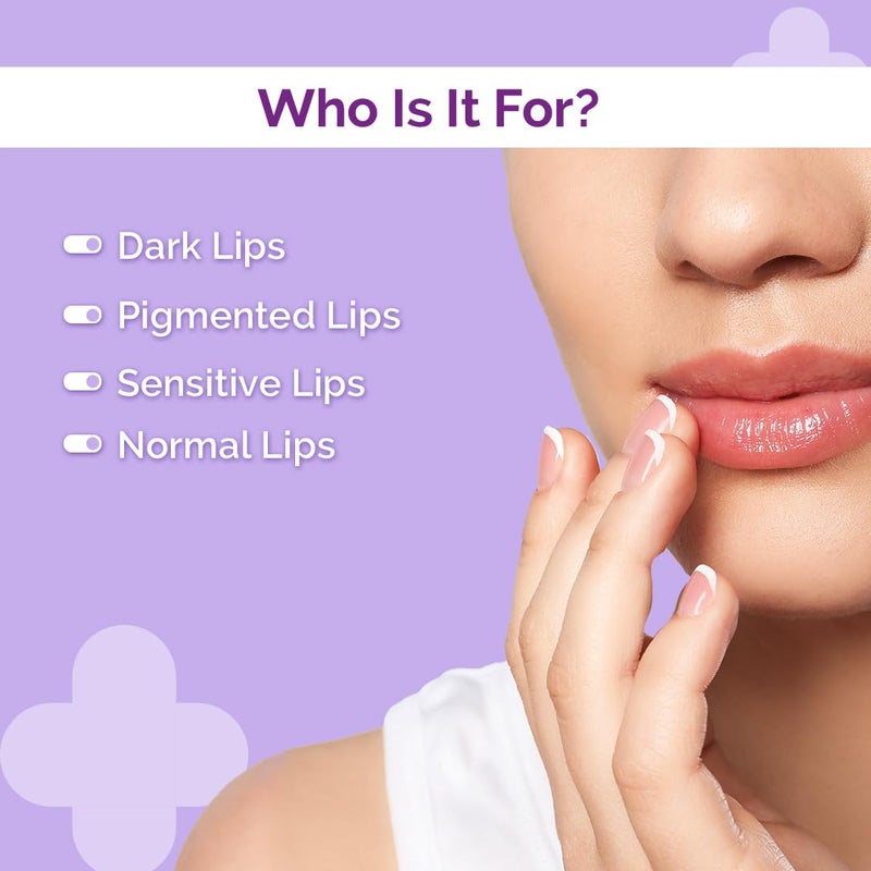 THE derma Co بالم الشفاه من ديرما كو 1 حمض كوجيك مع ألفا أربوتين حمض الهيالورونيك SPF 30 PA يعالج التصبغ يمنح الشفاه رطوبة 45 جرام - Image 2