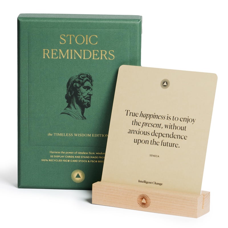 Intelligent Change Reminders Quote Cards (Stoic) - Image 1