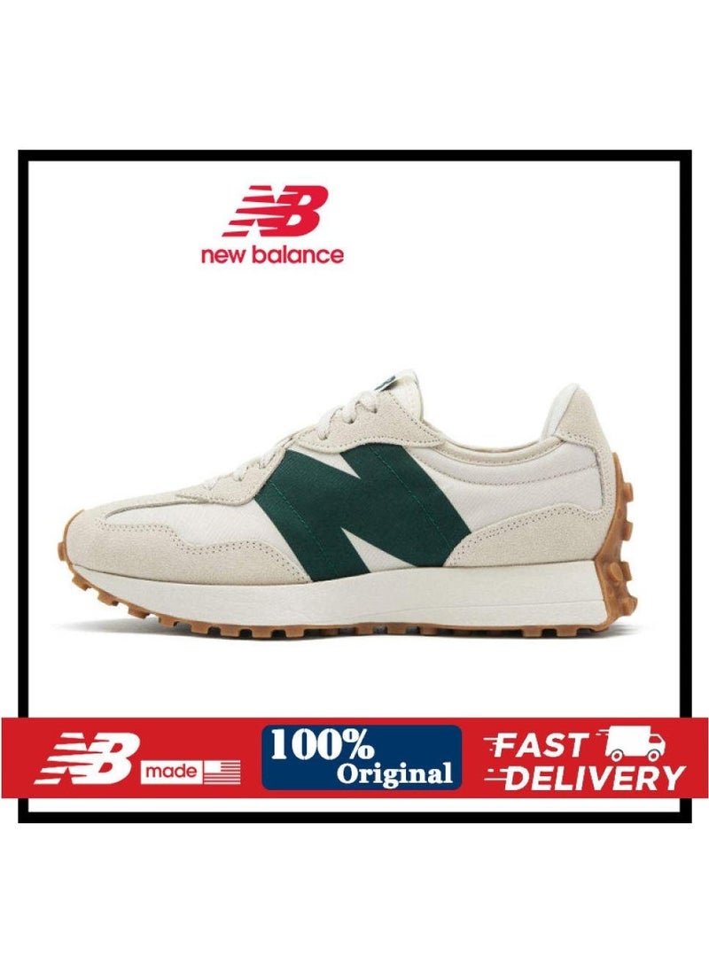 NB 327 Classic Style Sport Sneakers Unisex Green