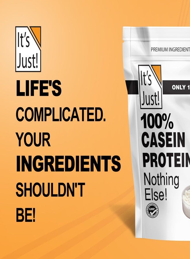 It's Just! - 100% Casein Protein Powder, Made in USA, One Ingredient, Slow Burning, Time Release (1 Pound (Pack of 1), Unflavored) - Image 5
