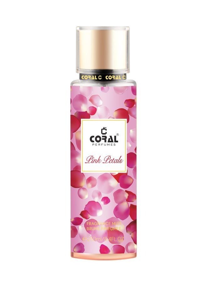 Coral PINK PETALS for Women Fragrance Mist 250ml 