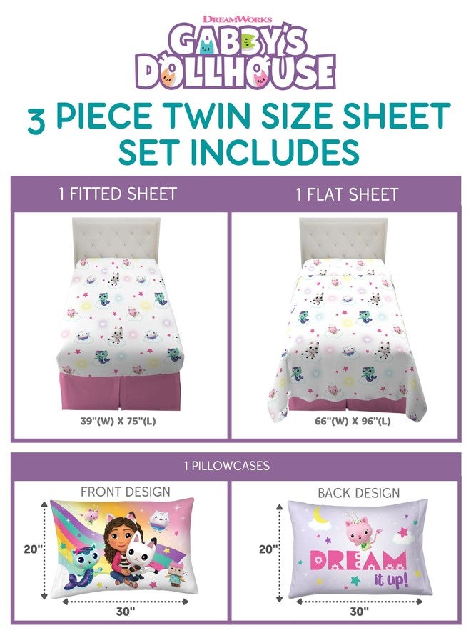 Franco مجموعة ملاءات أطفال غابي من فرانكو دريم ووركس، ناعمة جداً، 3 قطع، توأم - Image 4