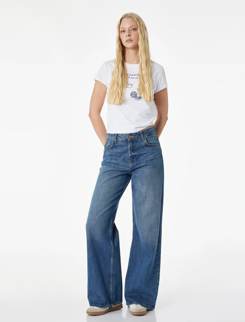 KOTON Printed T-Shirt