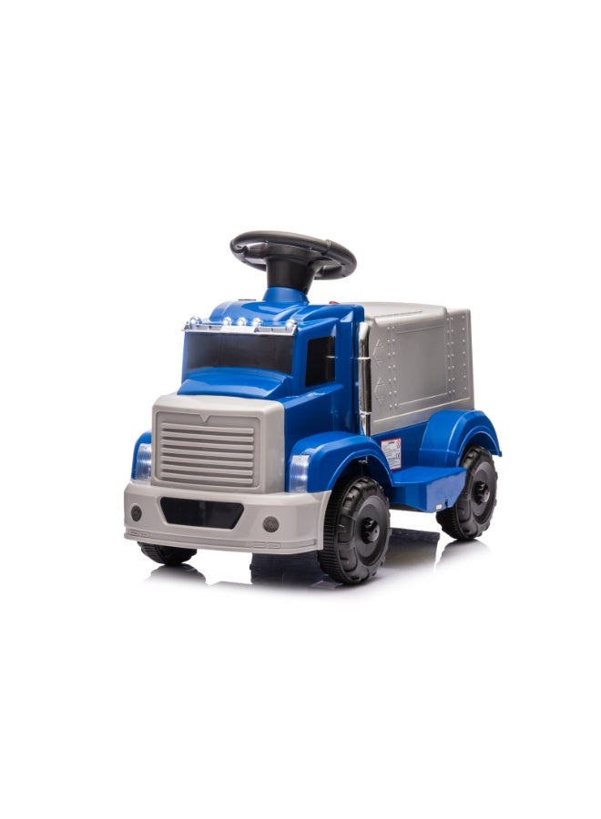 NEWLAN Kids Ride On Truck with Rear Storage Box, Forward/Reverse Control, Built-in Music & LED Headlights, Indoor & Outdoor Use. 66.5*46*37cm - Image 3