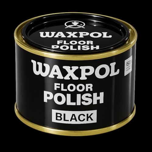 Waxpol Floor Polish Black 400 g Long-Lasting High Shine for Cement Floors, Tiles, Vinyl & Hard Surfaces - Image 2