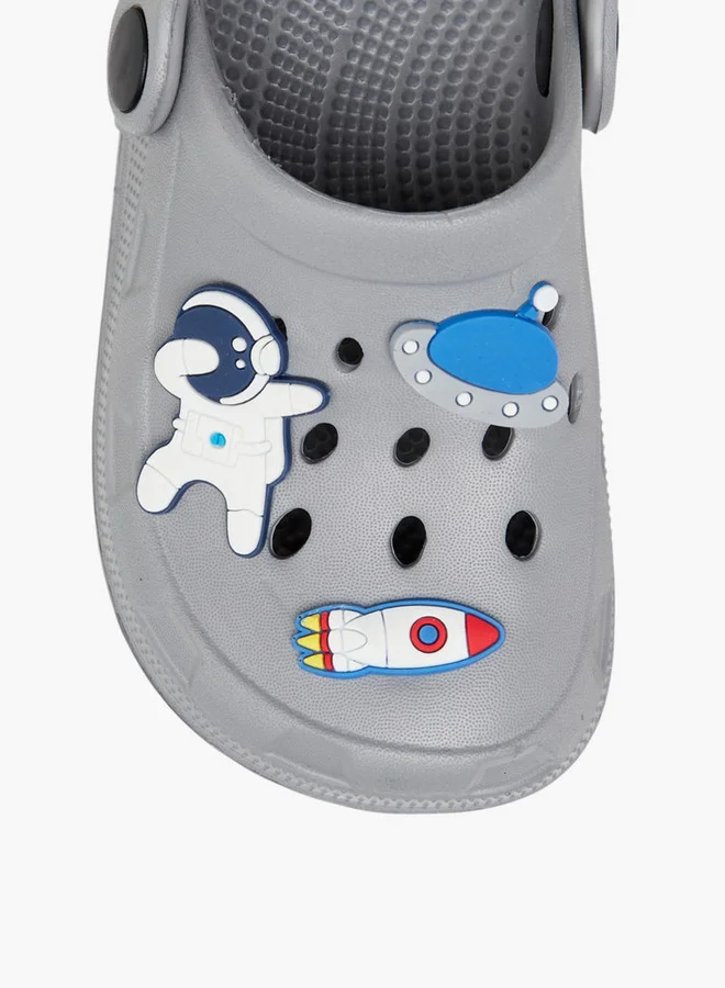 ال بي ال من شو اكسبرس Space Accent Clogs with Backstrap