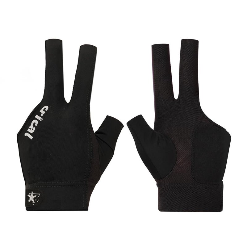 CRICAL 3 Finger Professional Pool Billiards Glove High Ductility Pool Glove Sport Glove Accessories Left Hand Right Hand Popular Sizes for Men Women