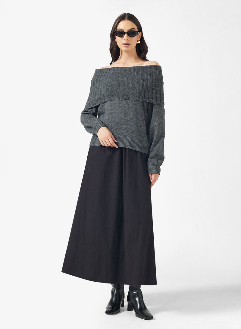 ELLA Off Shoulder Sweater - Image 4