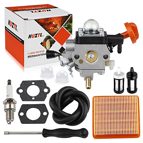 HUZTL 4180-120-0615 Carburetor for Stihl FS 91 R FC91 FS111 FC111 KM91R KM111R HT102 FC96 Trimmer Brushcutter with Air Filter Kit - Image 1