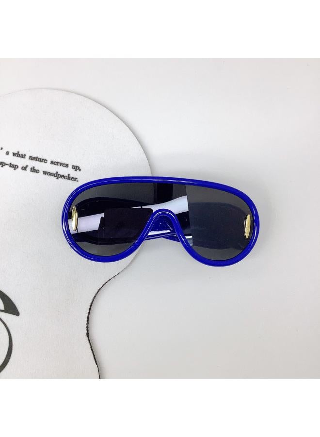 New Children's Sunglasses Retro Uv-proof Beach Baby Sunglasses Boys And Girls Concave Glasses Fashion