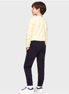 TOMMY HILFIGER Kids Drawstring Cuffed Sweatpants  - Image 2