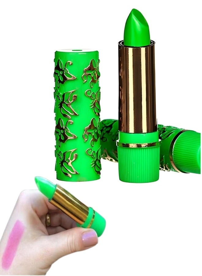 Color Changing Lipstick Moisturizing Long Lasting Waterproof Green Lip Balm Lipstick - Image 2