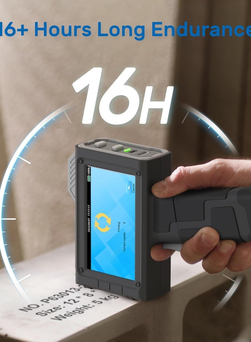 BENTSAI BT-HH6205B 6205B Handheld Portable Inkjet Printer , Dates , Logos , Qr code , barcodes and more printer - Image 3