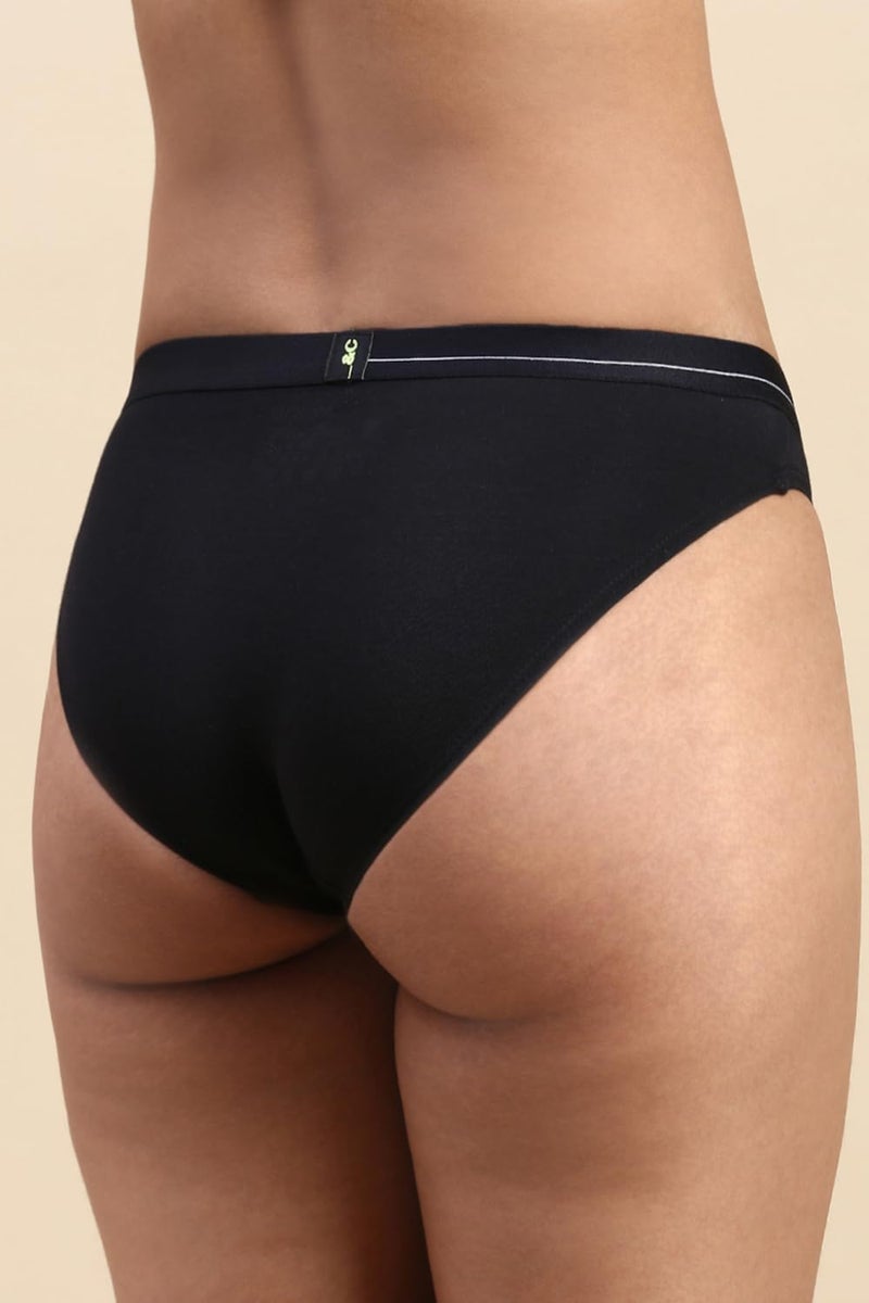 Circus Puresoft Beechwood Modal Bikini | Seamless Innerwear Bikini for Women | Onyx, 2XL - Image 4