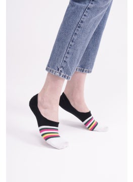 The Socks Company 3 Pairs Special Boxed Silicone Supported Women's Ballerina Socks  - Image 4