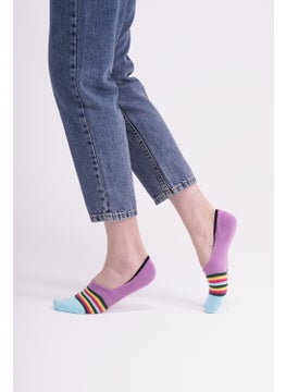 The Socks Company 3 Pairs Special Boxed Silicone Supported Women's Ballerina Socks  - Image 5