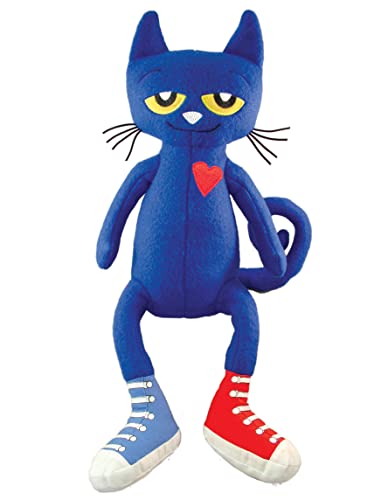MerryMakers Pete the Cat Plush Doll 145Inch Blue - Image 1