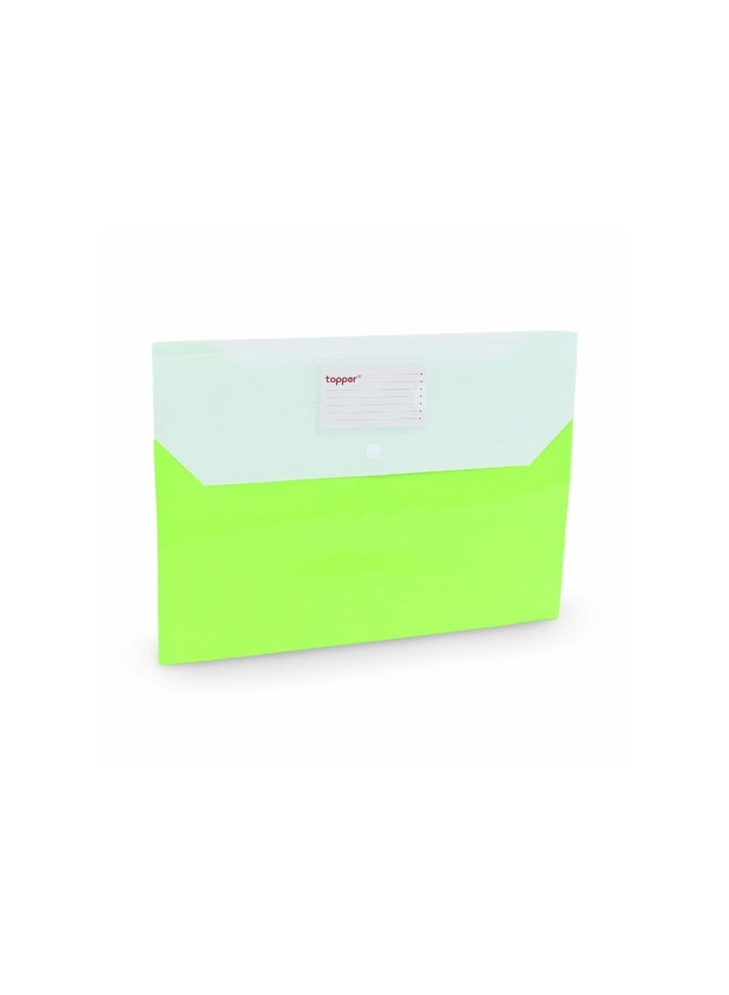TOKYO Topper Document Folder – Green - Image 1