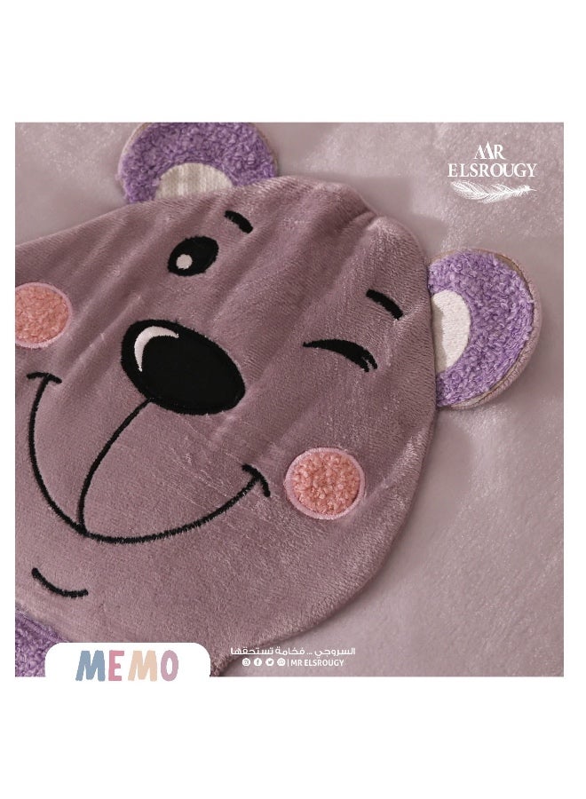 اتنين بطانيه اطفال  السروجي خامه عاليه الجوده والتدفئه مقاس كل بطانيه 185*225 سم - Image 2