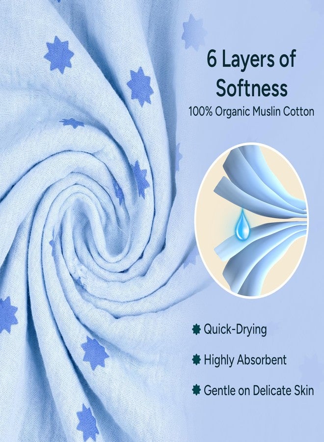 NINTARABABY Hooded Towel - 100% Organic Premium Muslin Cotton, 30" x 30" (76 cm x 76 cm), Ultra-Absorbent, Soft, Breathable, Hypoallergenic, Multipurpose, Gifts for Babies & Infants - Image 4