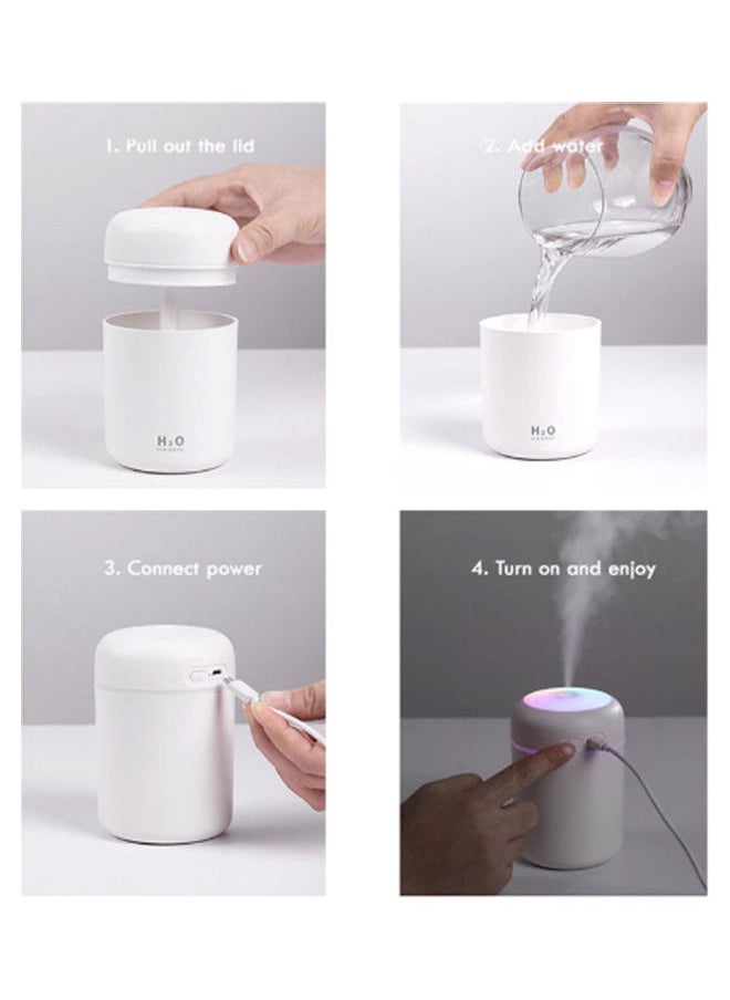 USB Mini Air Humidifier Multicolour
