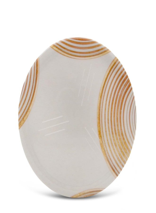 SUPERWARE | Food Grade Melamine | Coaster Set - Golden Ring (8 Pcs.) | Serveware, Tableware, Stain Free, Glazed Finish - Image 5