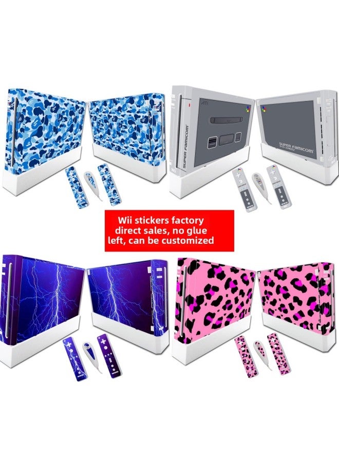 Suitable For WII Film WII Body Sticker WII Pain Sticker WII PVC Sticker Camouflage Film-Color:TN-WII-0193 - Image 2