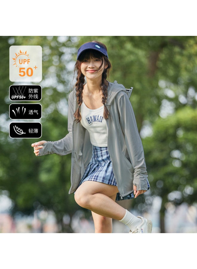 TonLion Summer Women's Hooded Mesh Sun Protection Jacket - Lightweight, Minimalist & Premium - Image 2