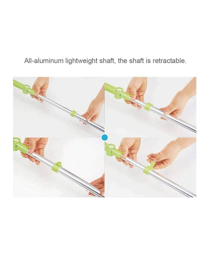 Generic - Telescopic Sponge Mop - Foldable Handle Cleaning Glass Sponge Mop, Cleaner Window Extendable with Super Absorbent Sponge Head and Telescopic Handle for Indoor/Outdoor - Image 1