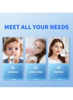 MESH Portable Nebulizer,Handheld Steam Inhaler for Kids and Adults  - Image 4