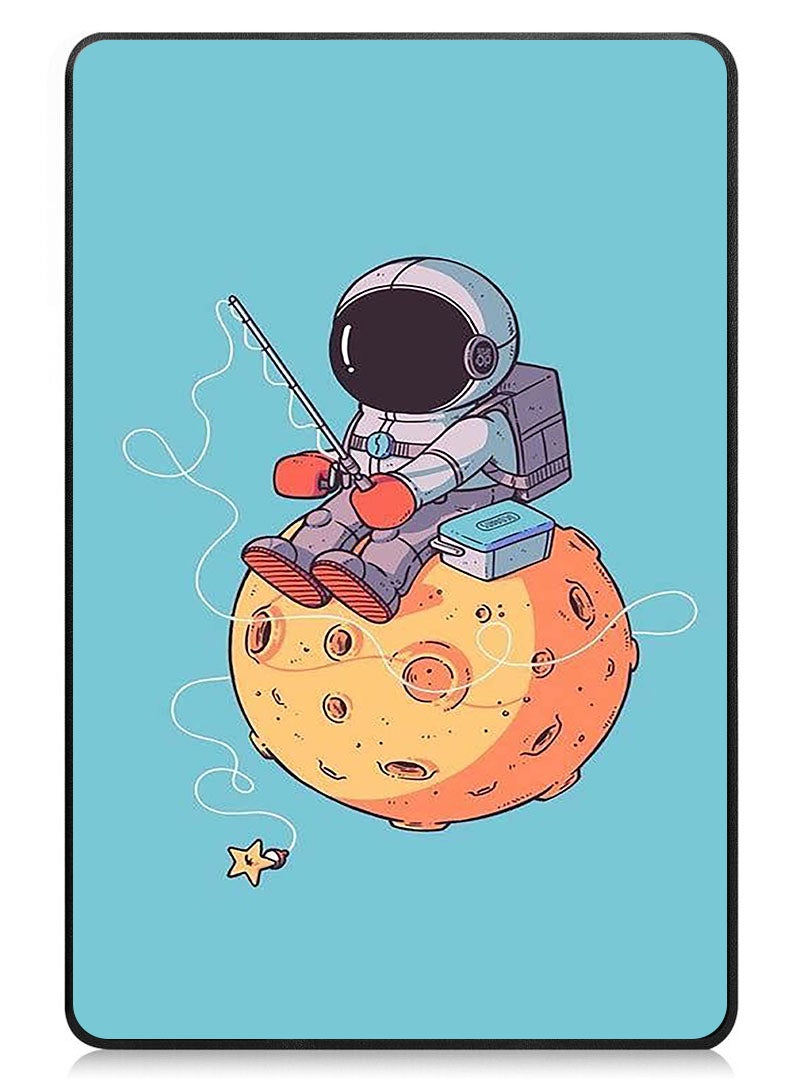 Theodor Protective Flip Case For Samsung Galaxy Tab S9 FE Plus With Trifold Stand Auto Wake Sleep Shockproof Cover Astronaut - Image 1