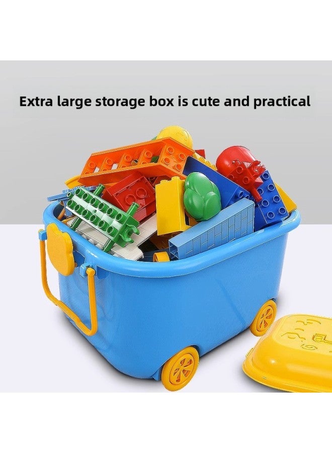 Variety Of Large Particles Building Blocks Assembled Children's Toys Slide Puzzle Boys And Girls Castle Slide Gift Puzzle Wholesale-Color:1201A [color Box] 194 Large Particle Building Blocks  - Image 4