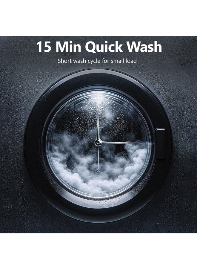 Daewoo 12KG Washer, 8kg Dryer, Front Load Washing Machine with Lunar Dial, 1400 RPM, 15 Programs, Fully Automatic, Digital LED Display, BLDC Inverter Motor, Turbo Wash, Drum Clean, Silver-DW-C2871SL-1 Year Warranty-Korean brand - Image 4