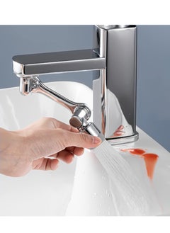 KASTWAVE Faucet Extender, Universal Rotating Faucet Extender, 1080 Degree Swivel Faucet Aerator, Large-Angle Rotating Splash Filter Faucet, Bathroom Sink Sprayer Attachment  - Image 4