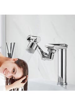 KASTWAVE Faucet Extender, Universal Rotating Faucet Extender, 1080 Degree Swivel Faucet Aerator, Large-Angle Rotating Splash Filter Faucet, Bathroom Sink Sprayer Attachment  - Image 3
