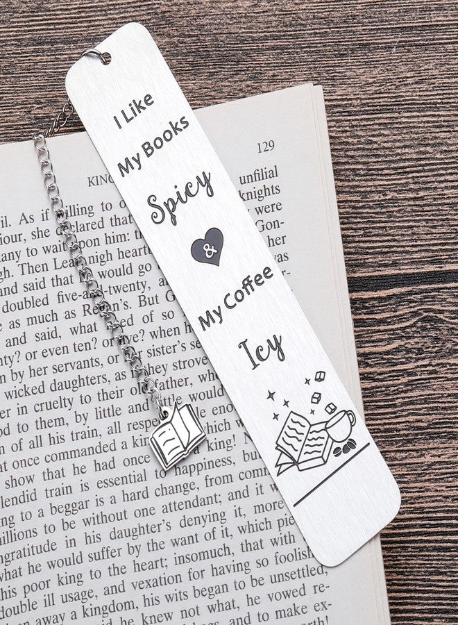Fleure Esme Christmas Bookmarks for Women Men Book Lovers Bookish Spicy Gifts for Friend Him Her Friendship Birthday Gifts Women Spicy Bookmark Gifts for Coworker Boss Lady Christmas Valentines Book Club Gifts - Image 3