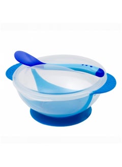 Children'S Plate With Spoon And Lid